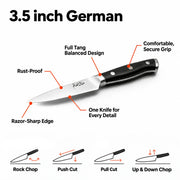 German Stainless Steel Paring Knife — product image 2