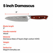 Damascus Steel Knife All in One — product image 4