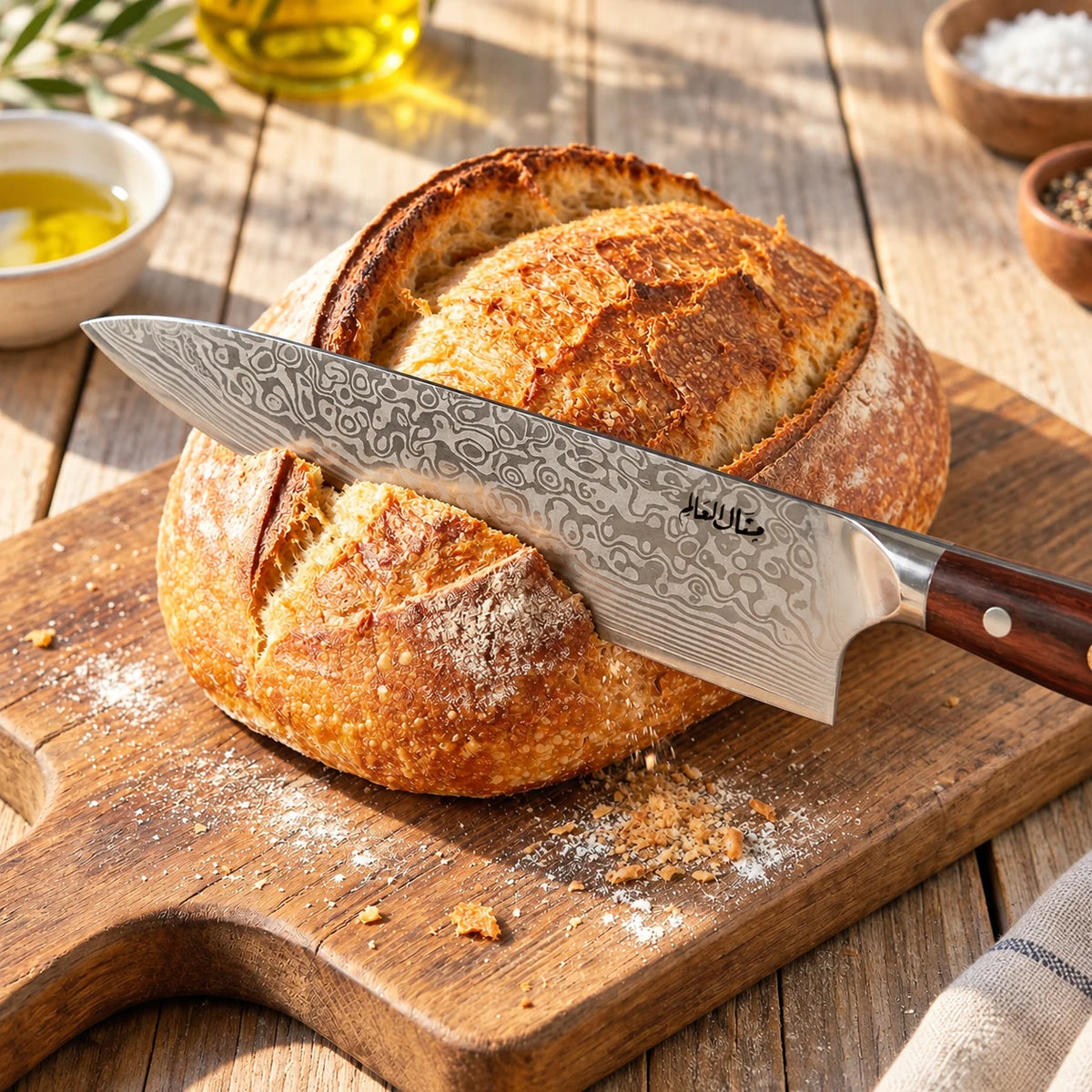Damascus Steel Chef Knife — product image 5