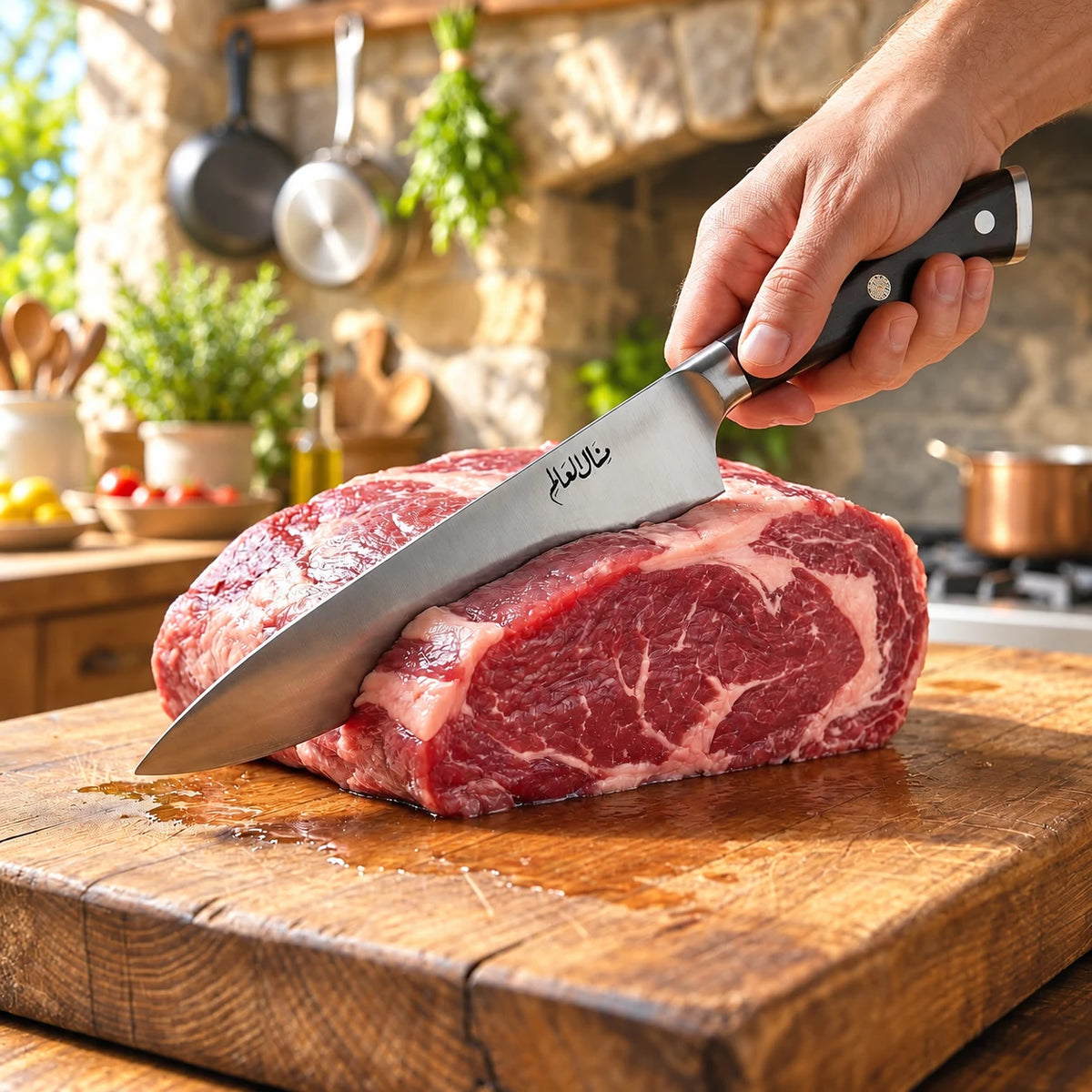 German Stainless Steel Chef Knife — product image 7