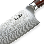 Damascus Steel Chef Knife — close-up 1