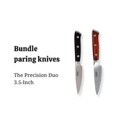 German & Damascus Paring Knife Set (Set of 2 -3.5 inch) — product view 3 | Manal AlAlem Kitchenware