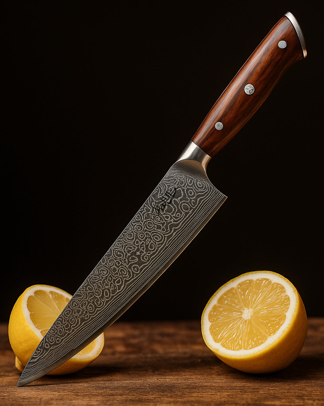 5 Inch Manal Damascus Signature