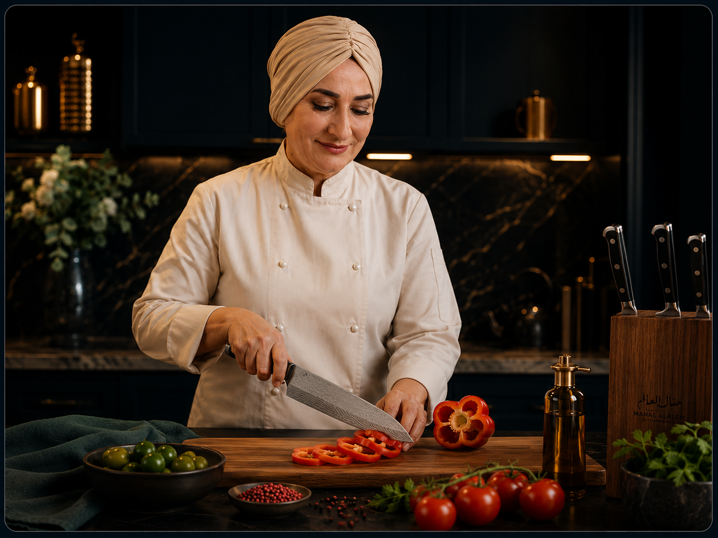 Chef Manal AlAlem Kitchenware USA first drop